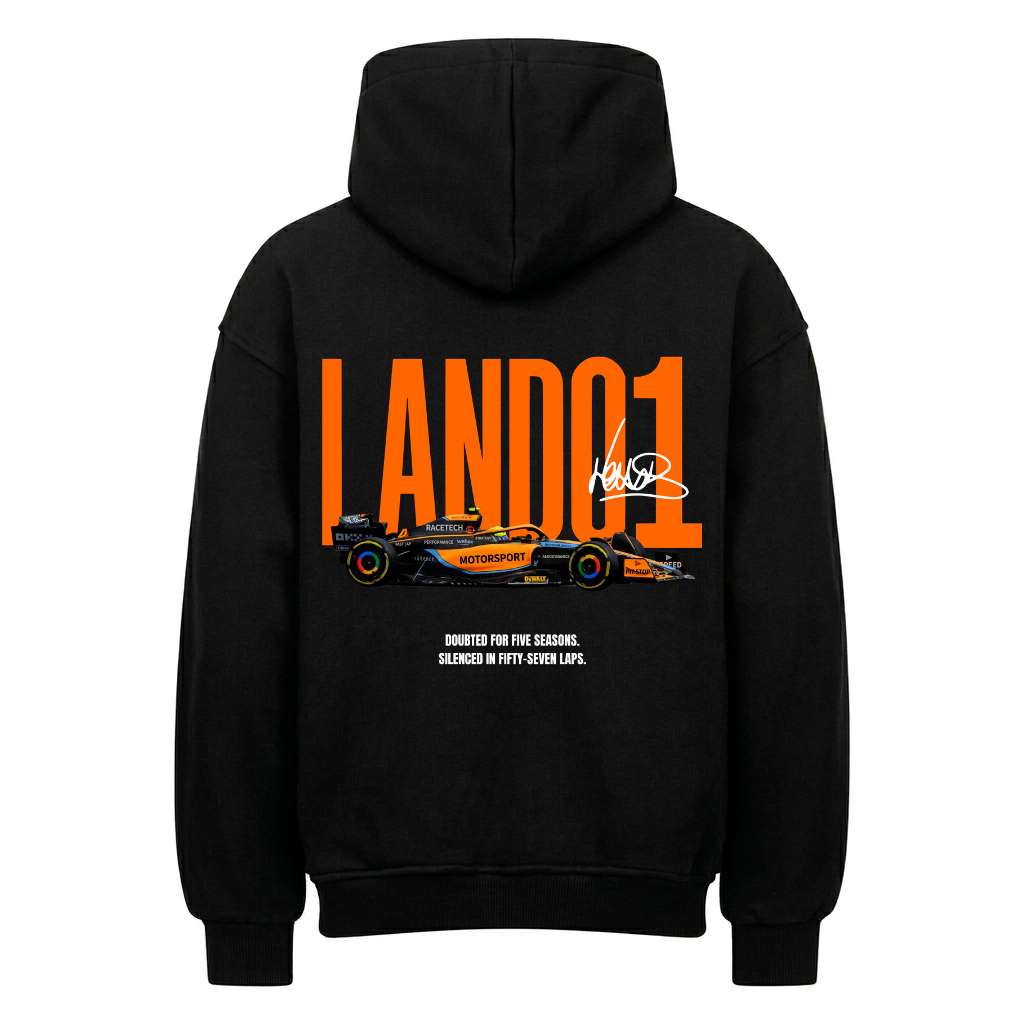LANDO1 Backprint Premium Hoodie