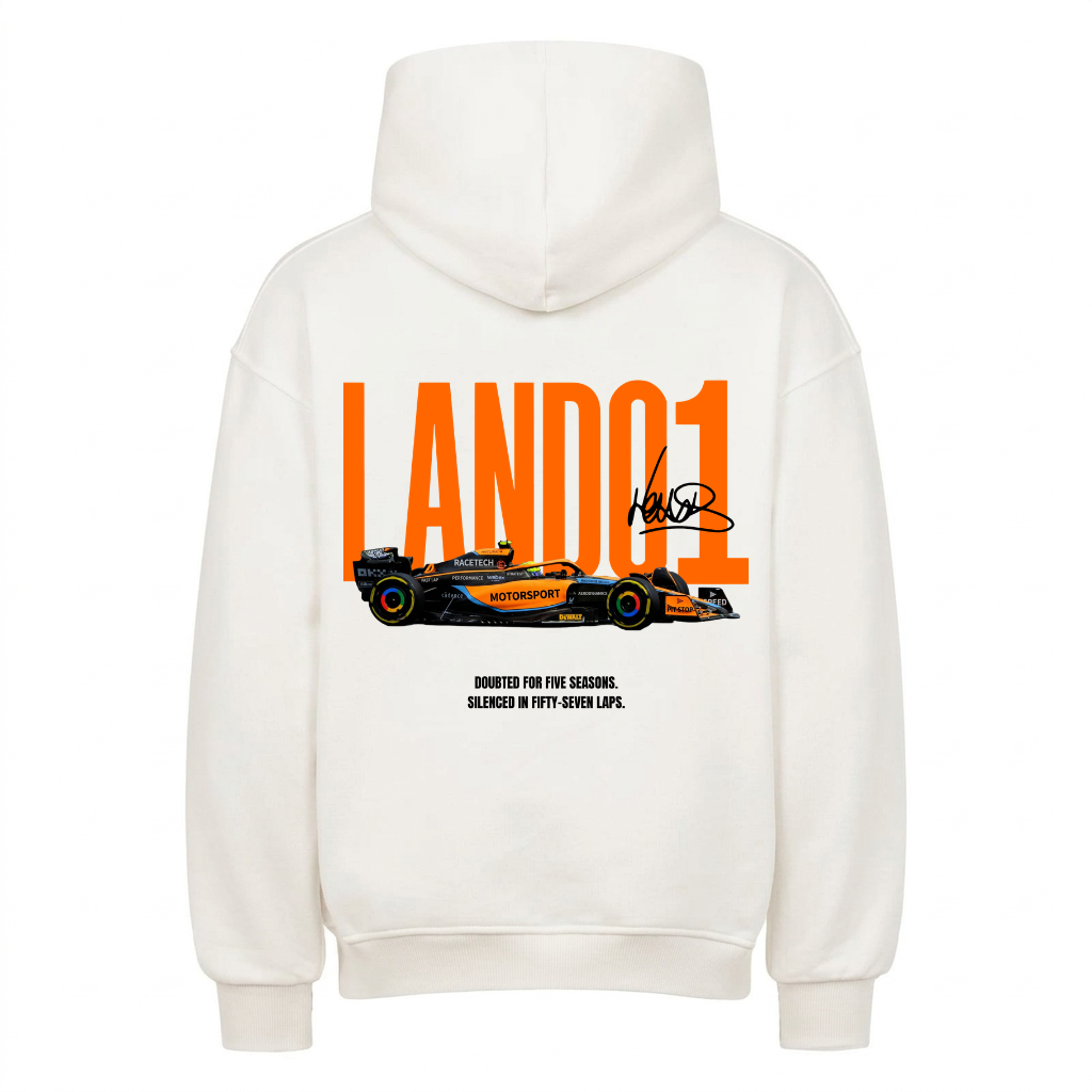 LANDO1 Backprint Premium Hoodie