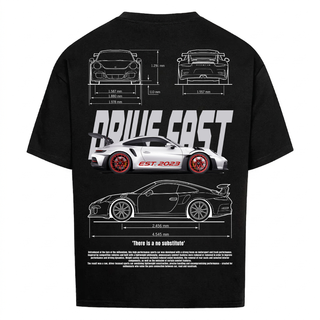 'There is a no substitute' Backprint Premium Shirt