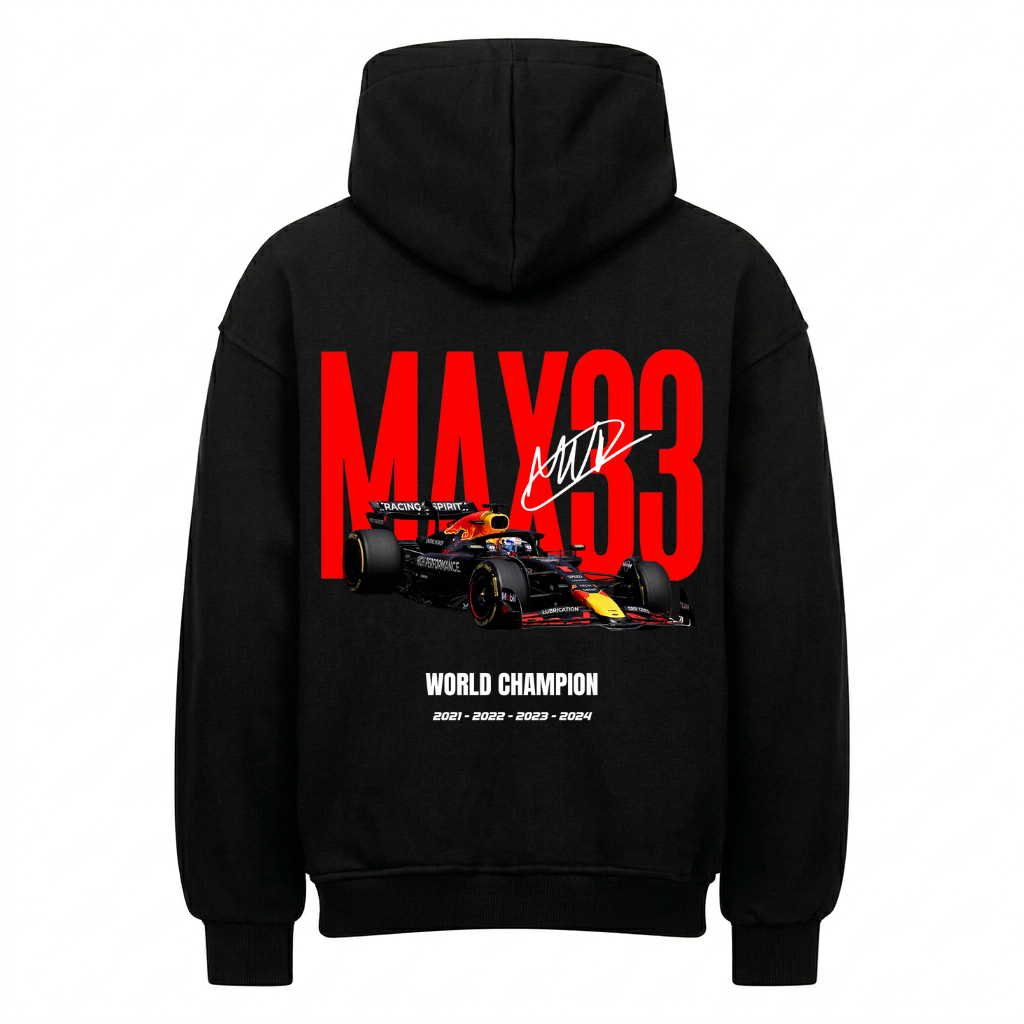 MAX33 Backprint Premium Hoodie