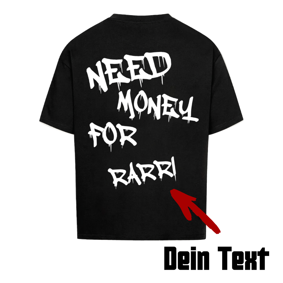 NMF Personalisiert Backprint Premium Shirt