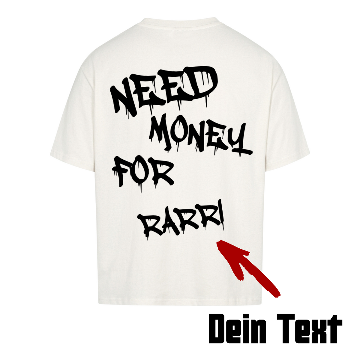NMF Personalisiert Backprint Premium Shirt