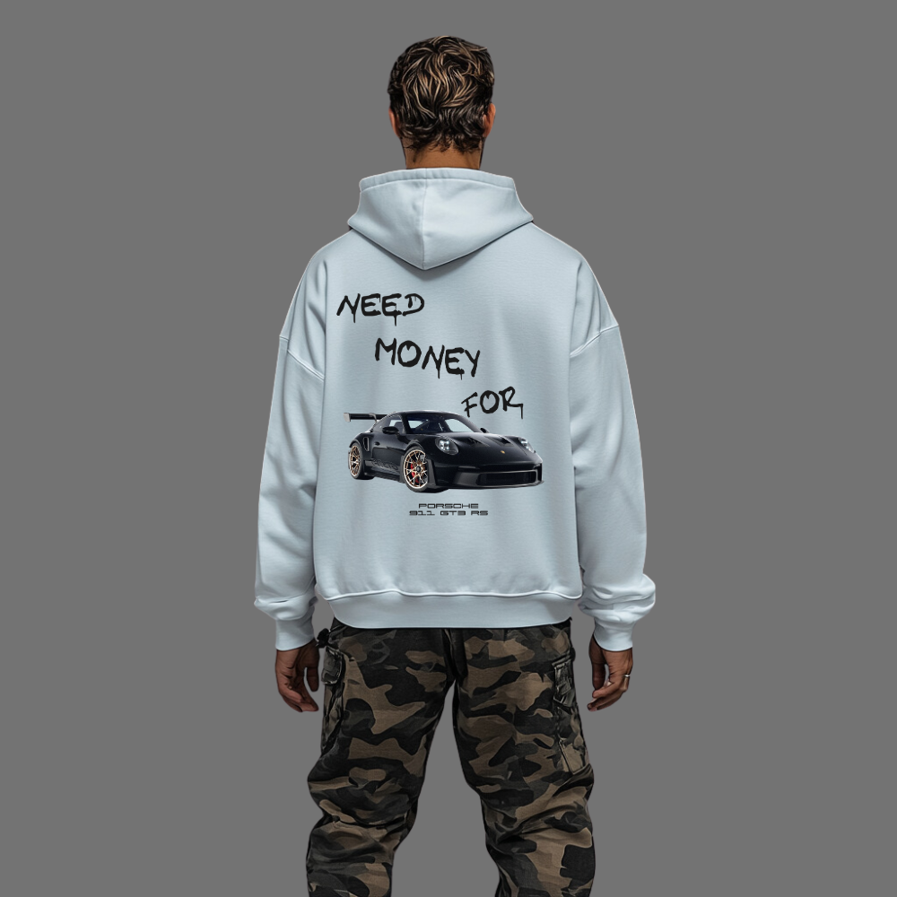 Oversized Hoodie - Porsche GT3 RS (black)