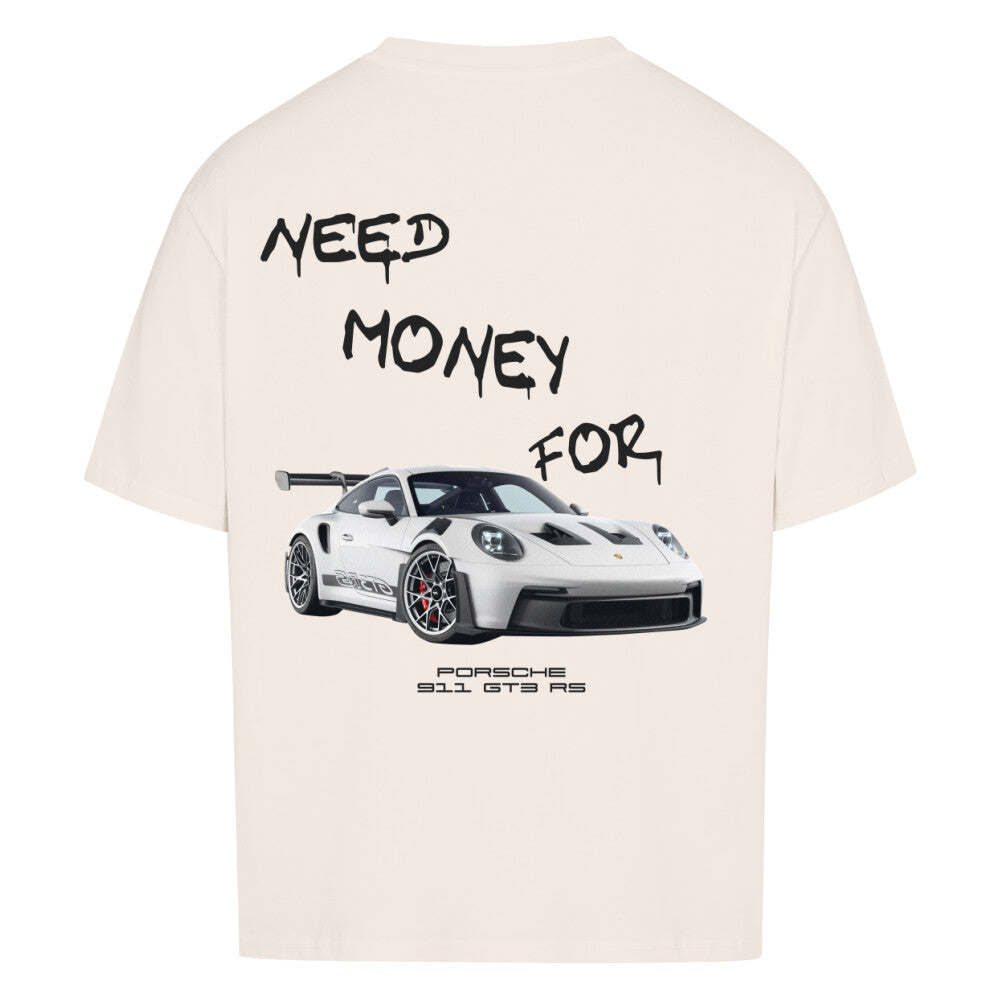 Retoure Oversized Shirt - PORSCHE GT3 RS (white)