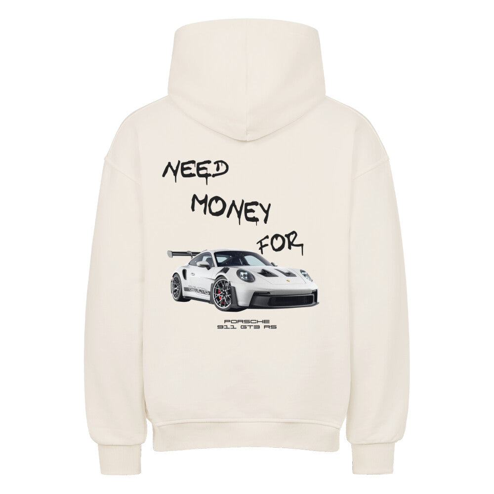 Return Oversized Hoodie - Porsche GT3 RS (white)