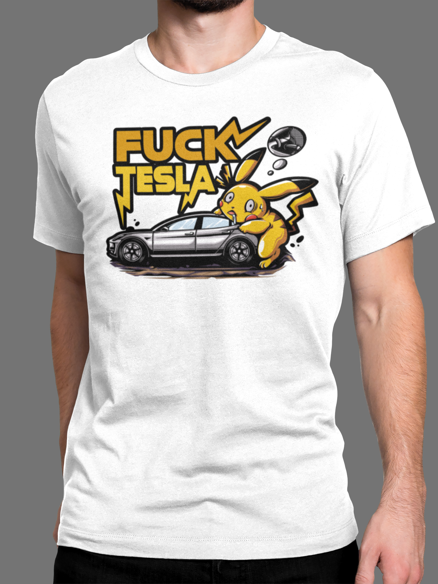 Premium Shirt - FUCK TESLA