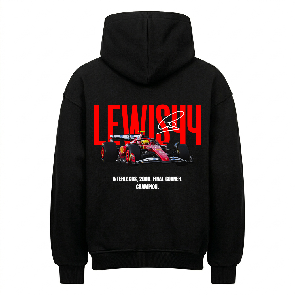 LEWIS44 Backprint Premium Hoodie