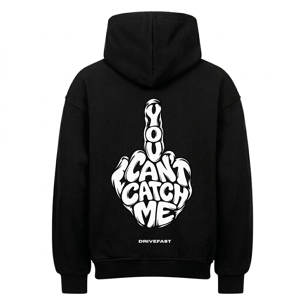 You can't catch me Biker Premium Hoodie