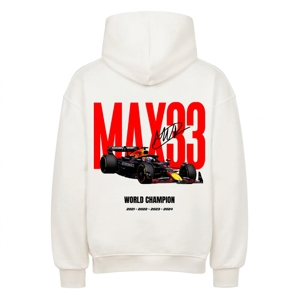 MAX33 Backprint Premium Hoodie